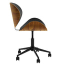 Chaise de bureau noire Baudoin