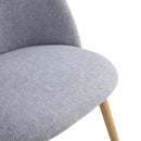 Set of 2 Cozy Chairs - Light Grey