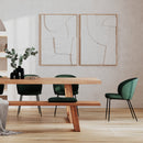 Set of 2 Groom Chairs - Green