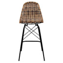Set of 2 Tiptur Bar Stools - Brown