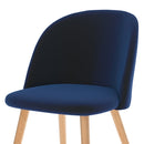 Set of 2 Cozy Chairs - Dark Blue