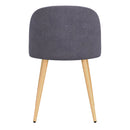 Set of 2 Cozy Chairs - Dark Grey