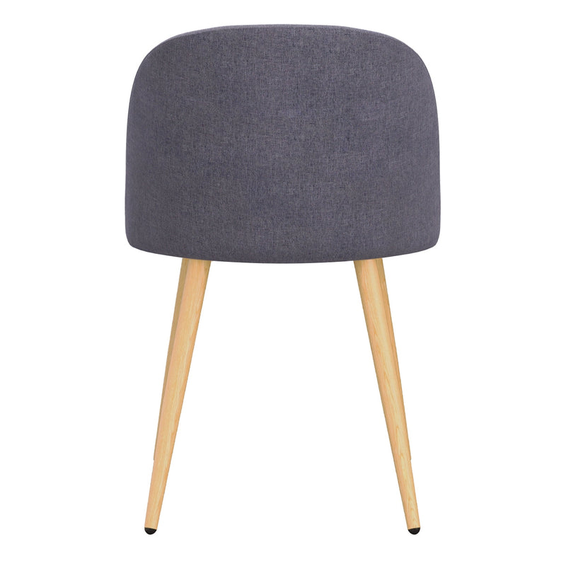 Set of 2 Cozy Chairs - Dark Grey