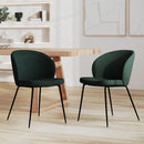 Set of 2 Groom Chairs - Green