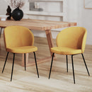 Set of 2 Groom Chairs - Yellow