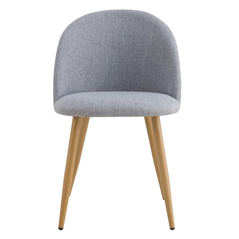 Set of 2 Cozy Chairs - Light Grey