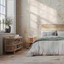 Console Marthe 140 cm en rotin