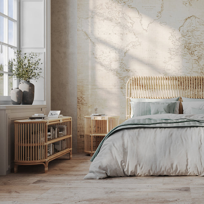 Console Marthe 140 cm en rotin