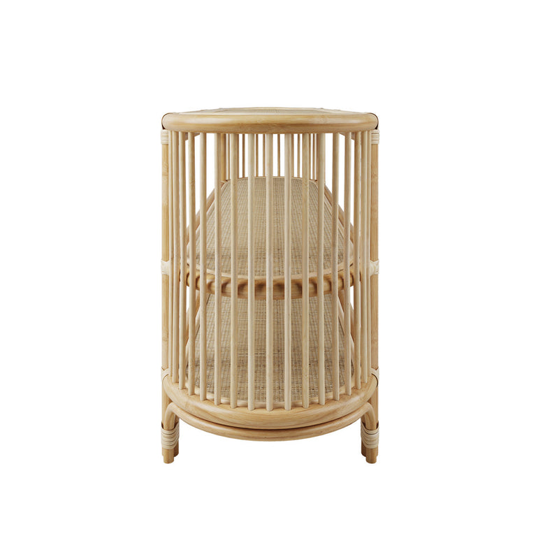 Console Marthe 140 cm en rotin