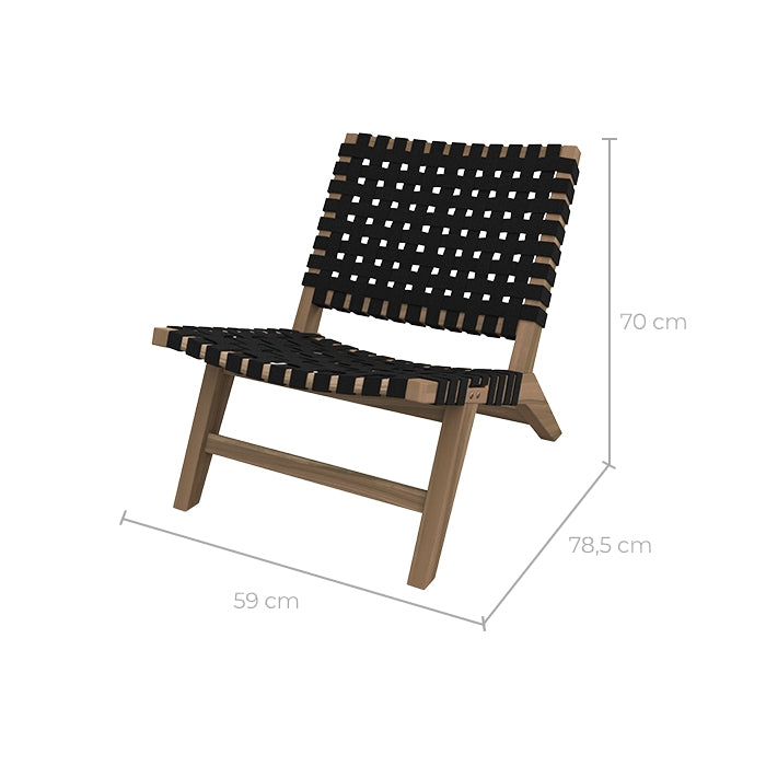 Fauteuil de jardin Tao