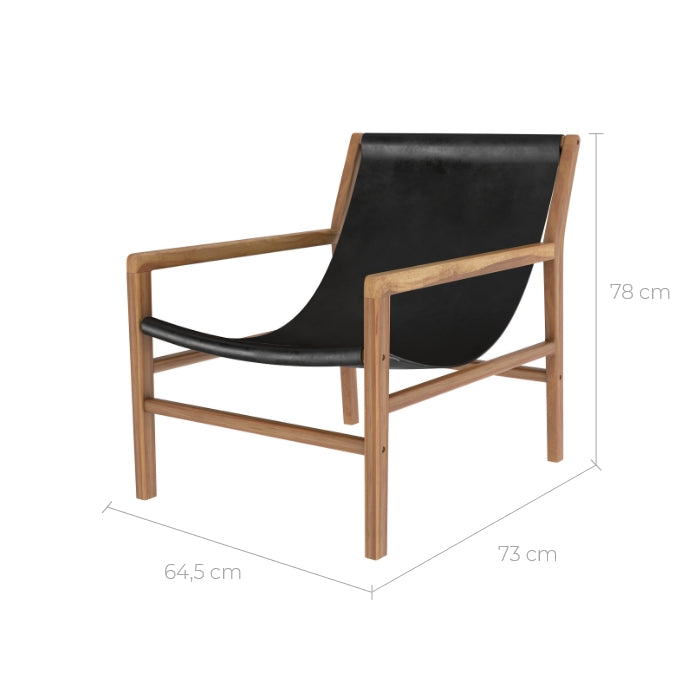 Apache Armchair - Black