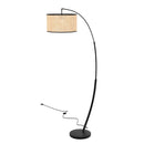 Lampadaire Aimée en rotin naturel