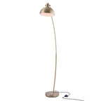 Jersey - Brass Color Metal Floor Lamp