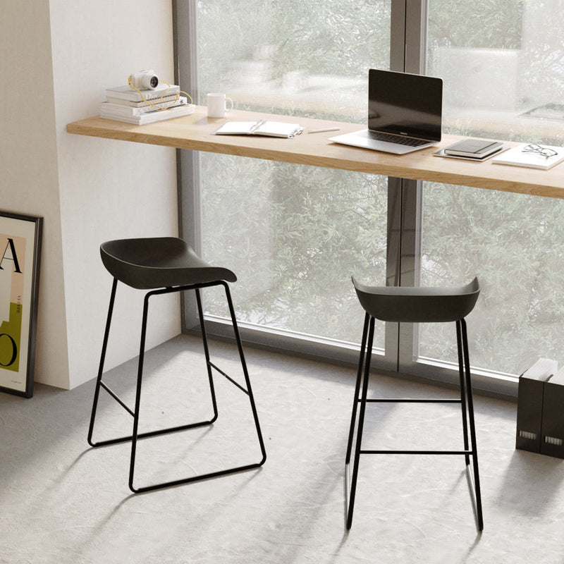 Set of 2 Yoshi Bar Stools - Black