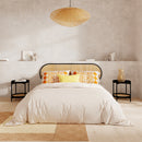 Suspension Anya en bambou naturel D88 cm