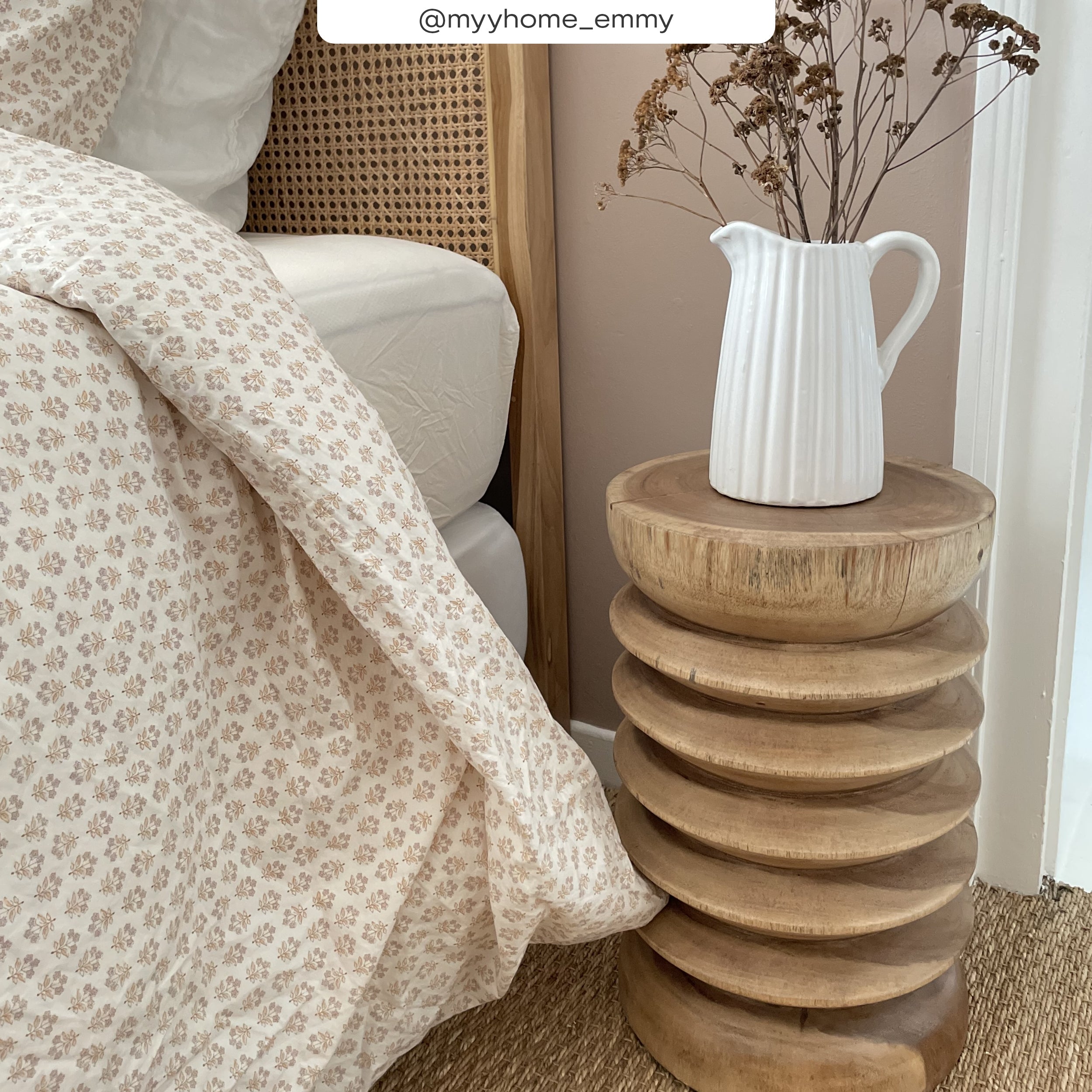 Lewa - Round Suar Wood Stool