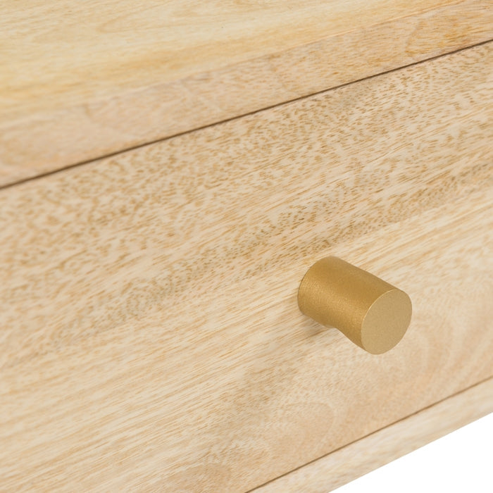 Doori Bedside Table - Light Brown