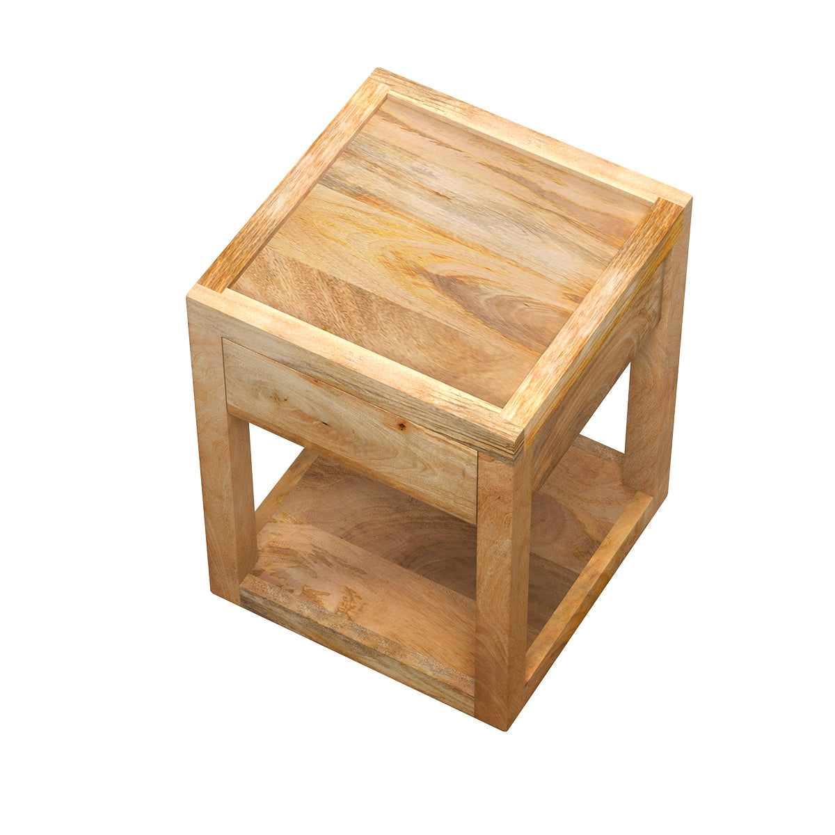 Jakarta - Mango Wood 1 Drawer Bedside Table