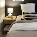 Doori Bedside Table - Light Brown