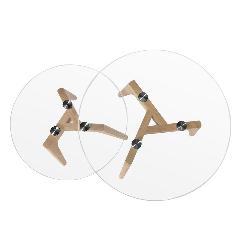 Set of 2 Venus Coffee Tables - Transparent