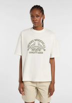 T-shirt oversize Workwear di Dickies - Egret