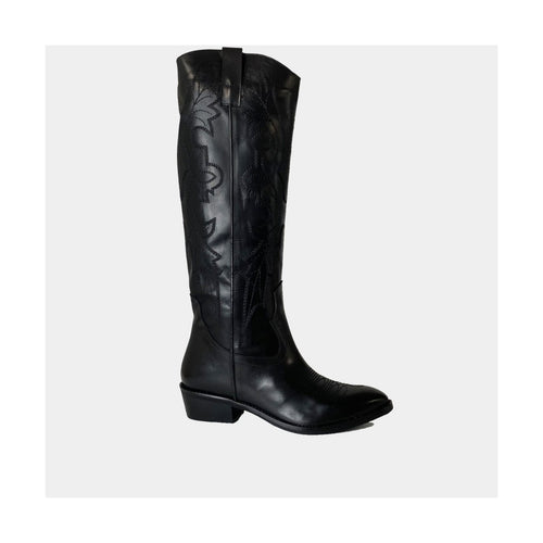 Bottes Ann Tuil Actuel - Cuir Noir