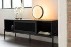 Hardy - Sideboard - Oak veneer - Black Oak/Brown
