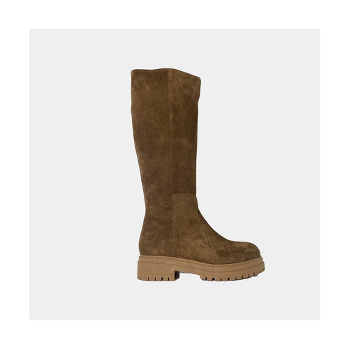 Bottes Clio Tuil Impression - Adele 15 - Velours Camel