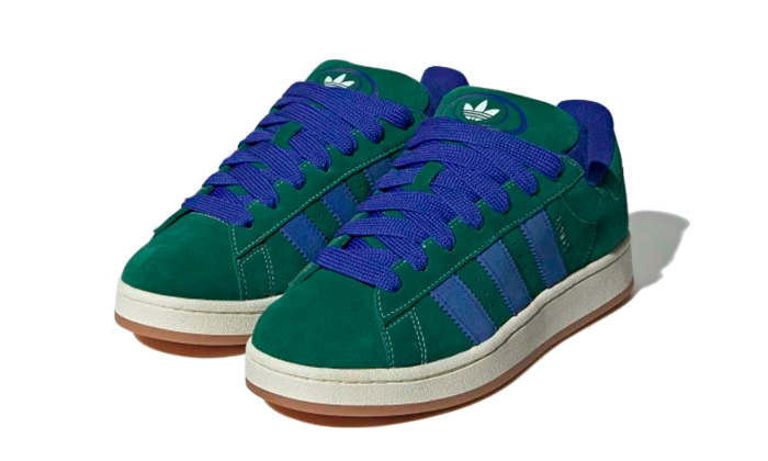 Campus 00S Dark Green Semi Lucid Blue - Bleu