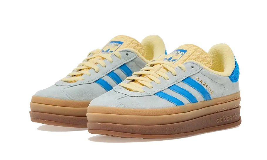 Gazelle Bold Almost Blue Yellow - Bleu