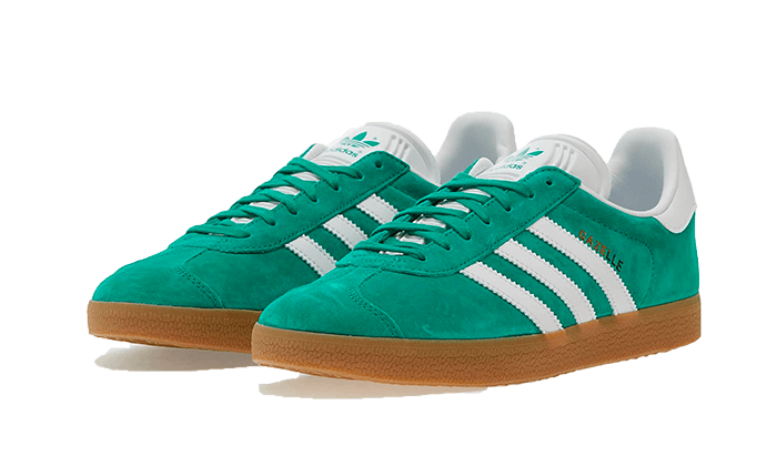 Gazelle Court Green Footwear White - Vert