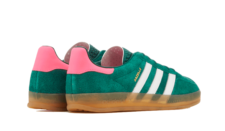 Gazelle Indoor Collegiate Green Lucid Pink - Vert