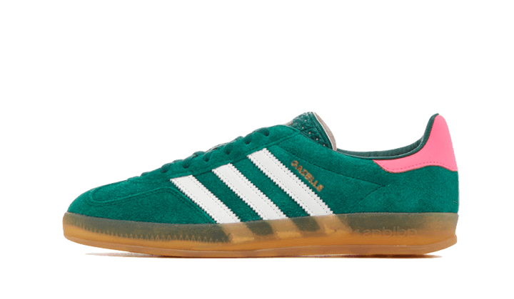 Gazelle Indoor Collegiate Green Lucid Pink - Vert
