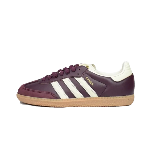 Adidas - Sneakers Samba Og Maroon Crewht Gold - Marron