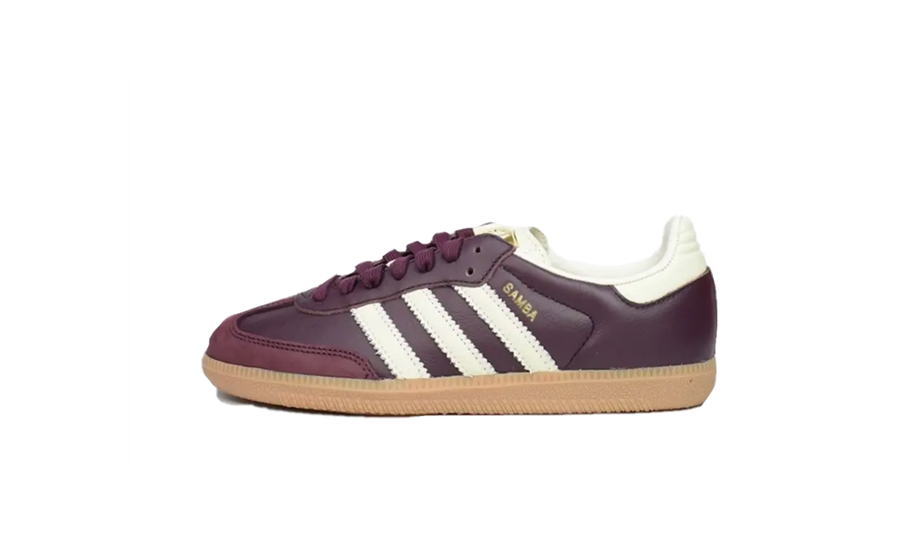 Samba Og Maroon Crewht Gold - Marron