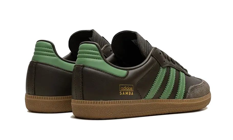 Samba Og Shadow Olive Green - Gris