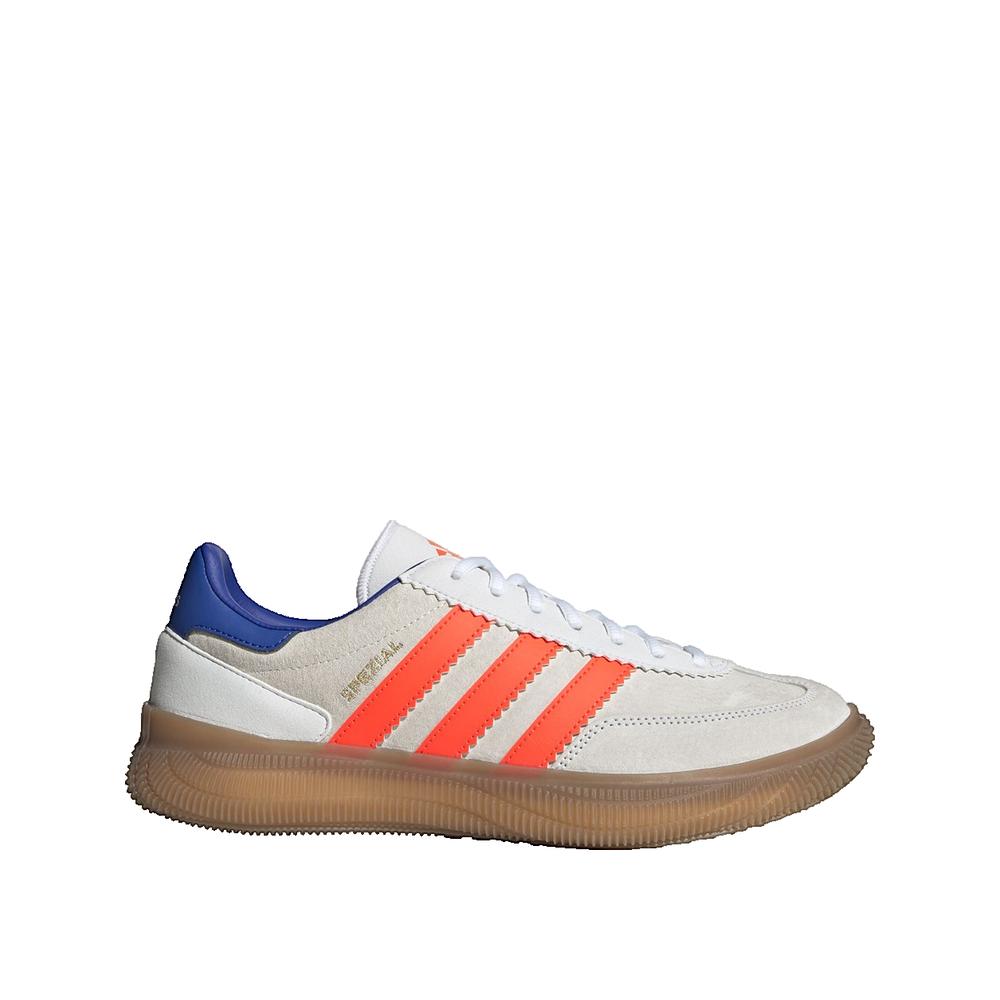 Adidas HB Spezial Pro - Chaussures de handball Homme Blanc/Rouge/Bleu