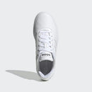Court Wedge Sneakers - White