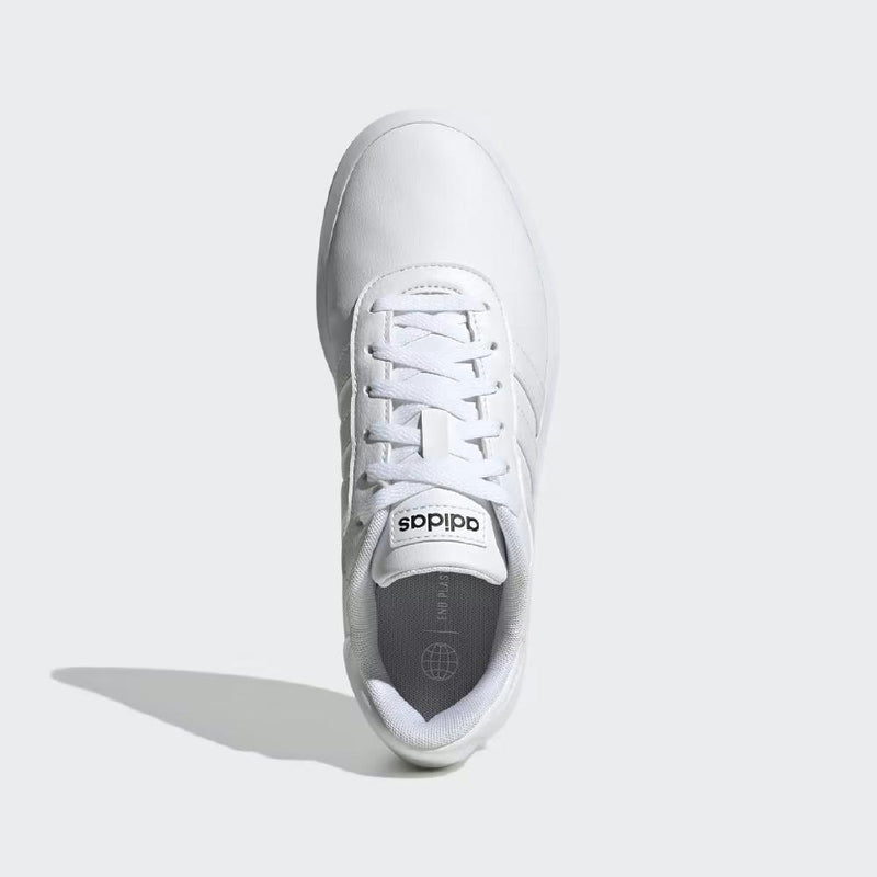 Court Wedge Sneakers - White