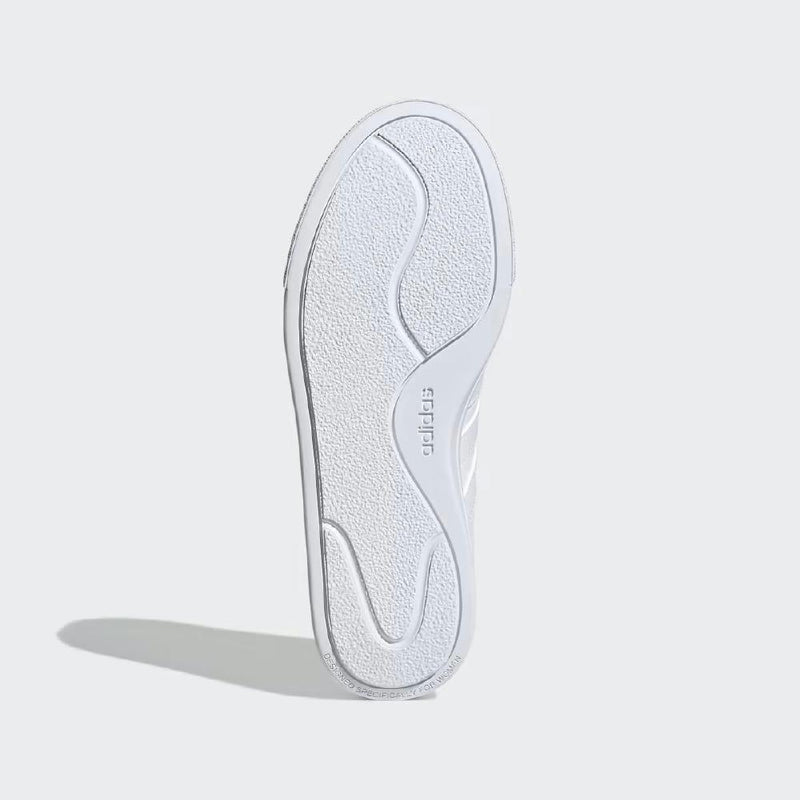 Court Wedge Sneakers - White
