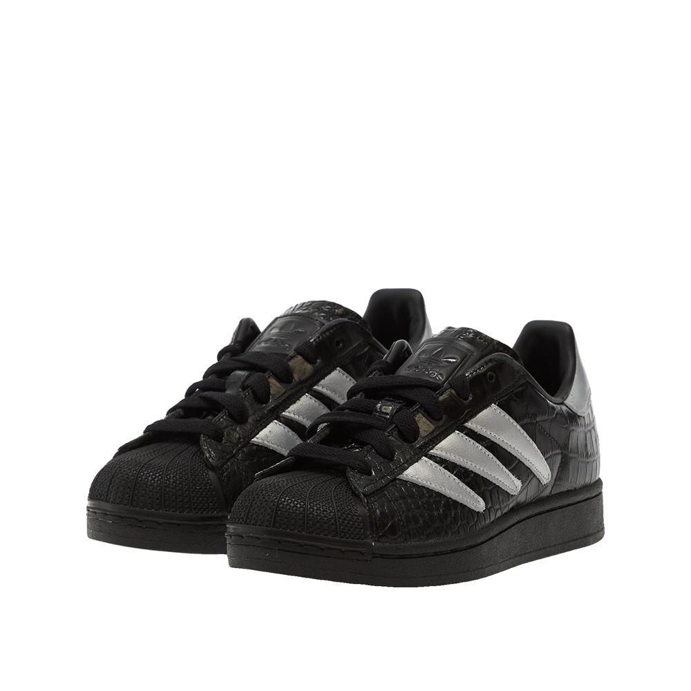 Adidas Superstar II W - Sneakers Dam Svart/Silver