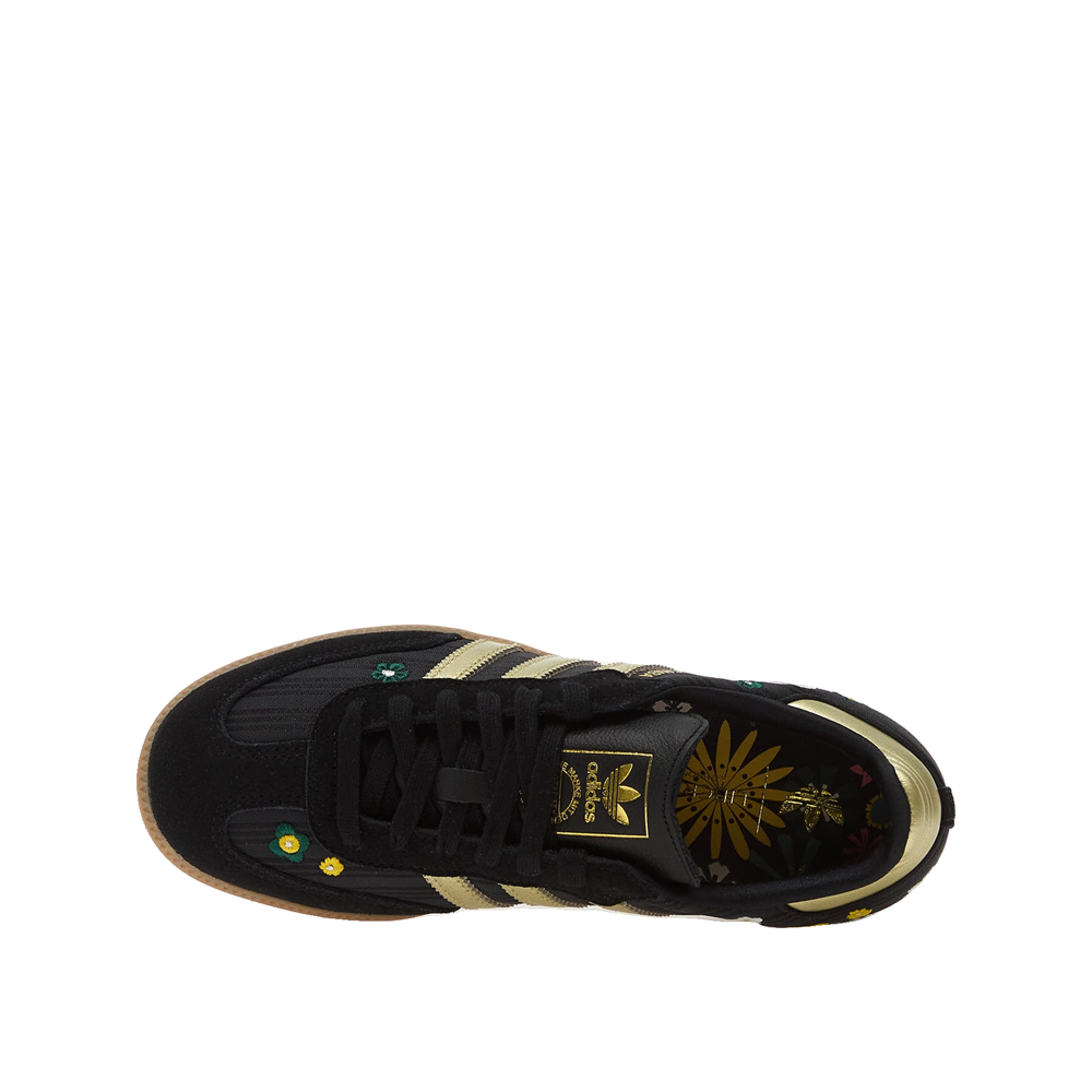 Adidas Samba OG - Damen-Sneaker Schwarz/Metallic-Gold