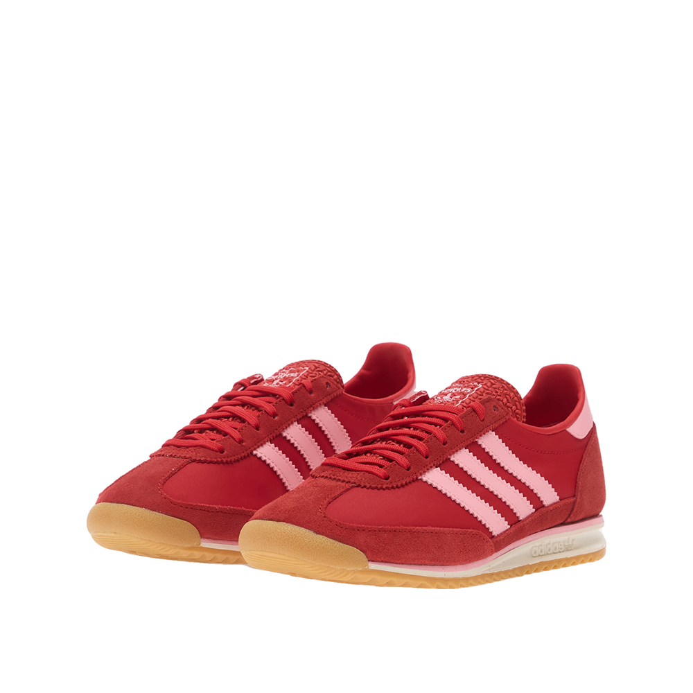Adidas SL 72 - Damen-Sneaker Better Scarlet/Bliss Pink/Off White