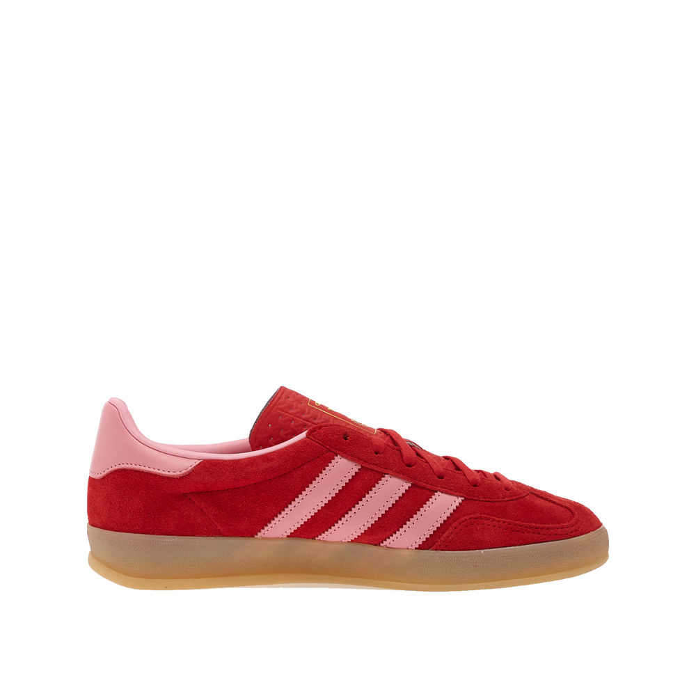 Adidas Gazelle Indoor - Baskets Femme Rouge/Rose