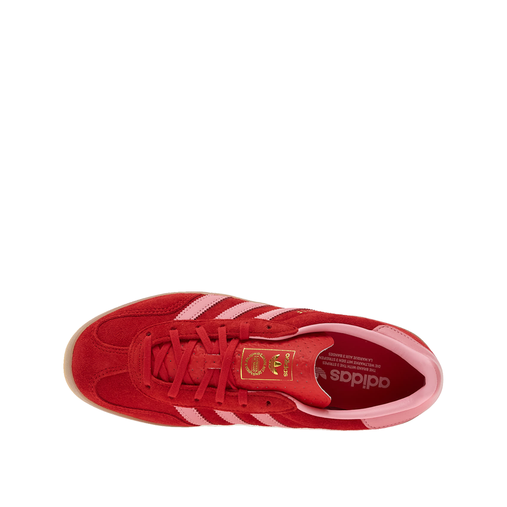 Adidas Gazelle Indoor - Baskets Femme Rouge/Rose