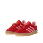 Adidas Gazelle Indoor - Baskets Femme Rouge/Rose