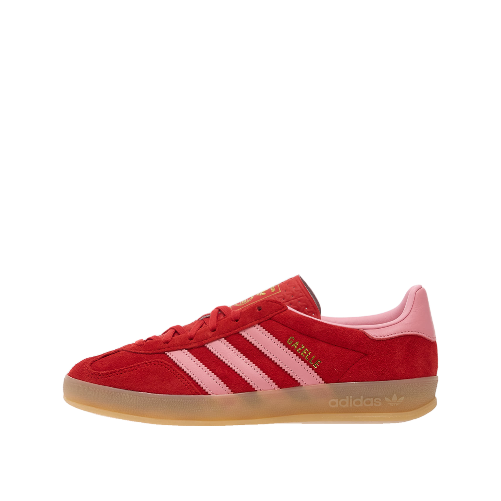 Adidas Gazelle Indoor - Baskets Femme Rouge/Rose