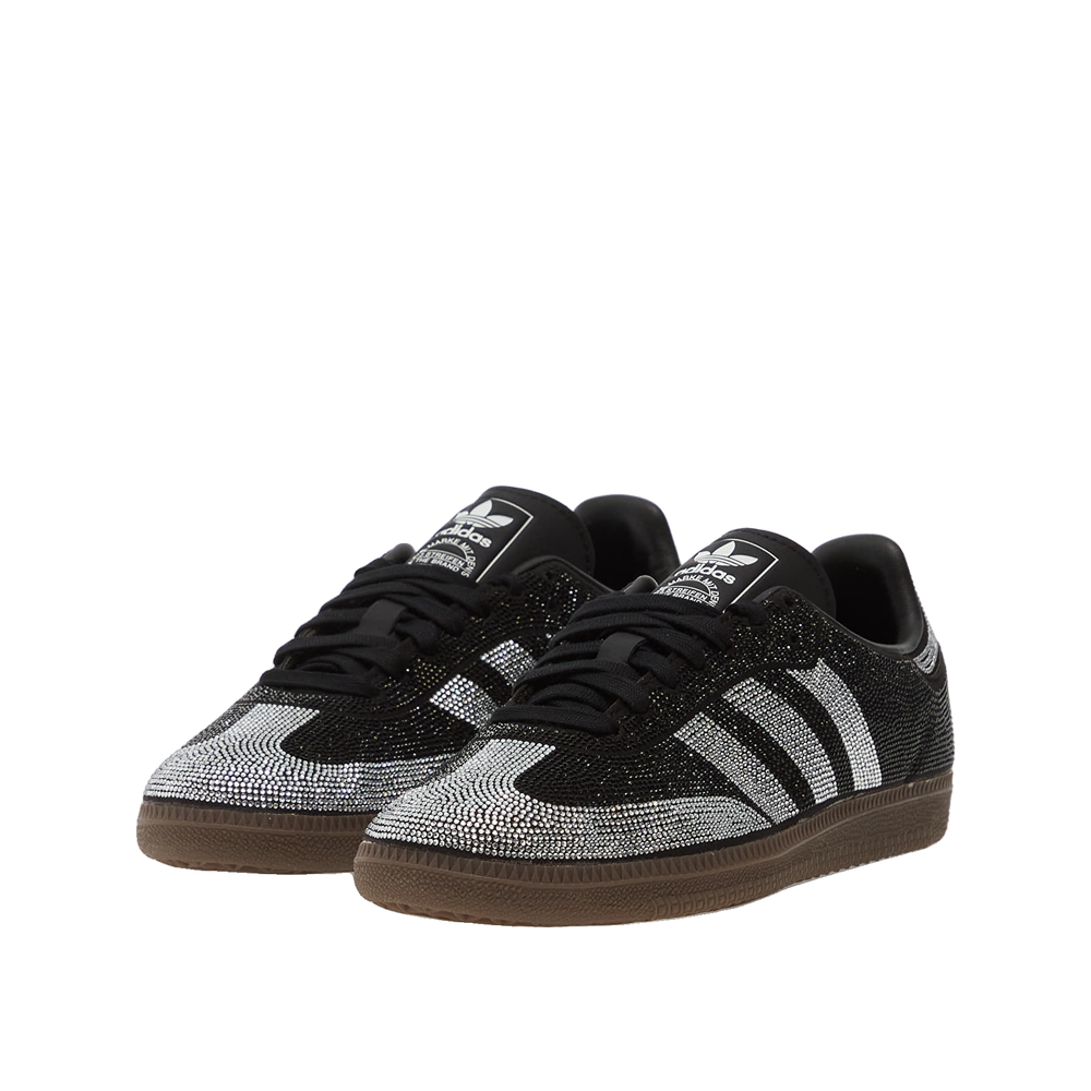 Adidas Samba OG Rhinestone Black Silver – Damen-Sneaker Schwarz/Silber