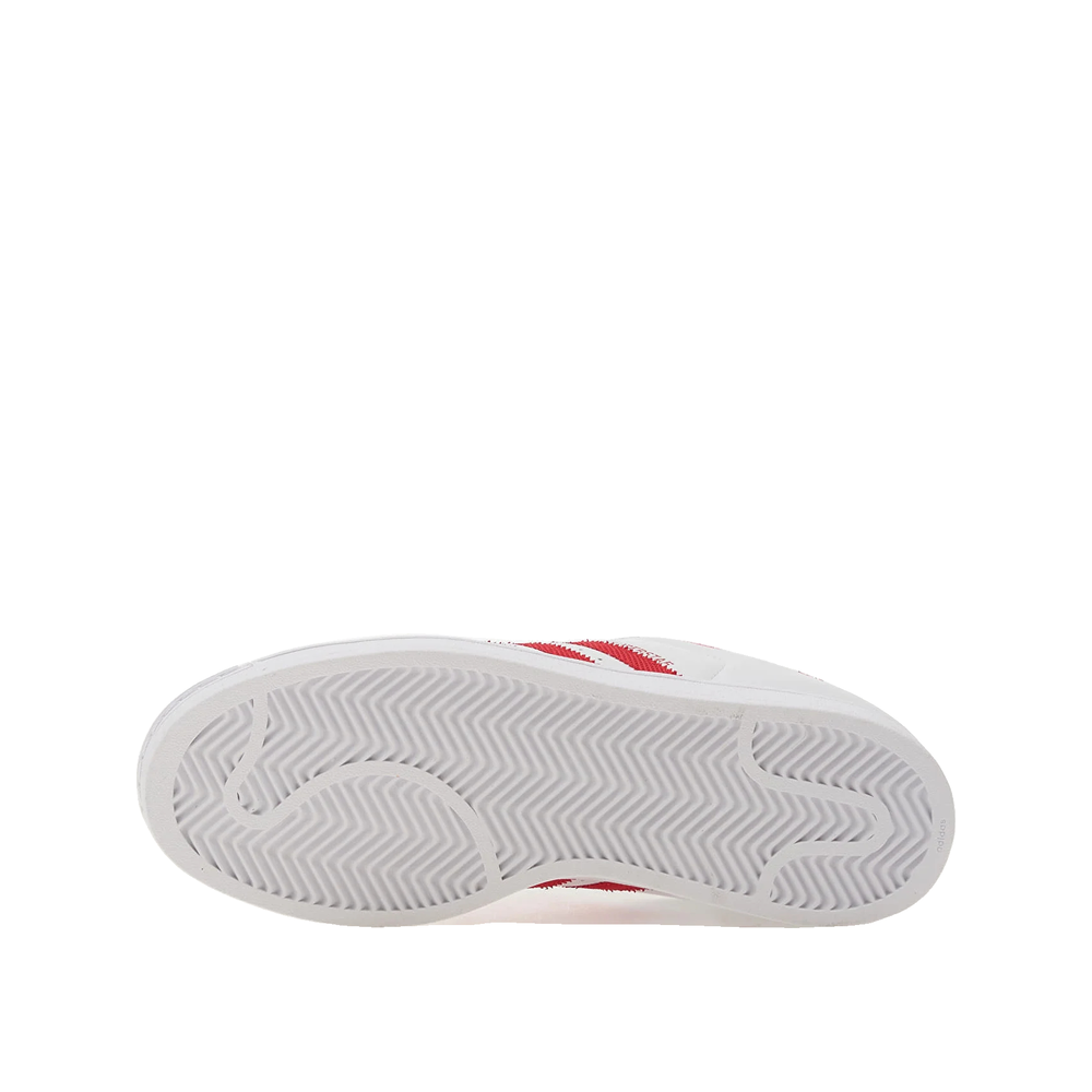 Adidas Superstar II - Men's Trainers White/Better Scarlet/Gold Metallic