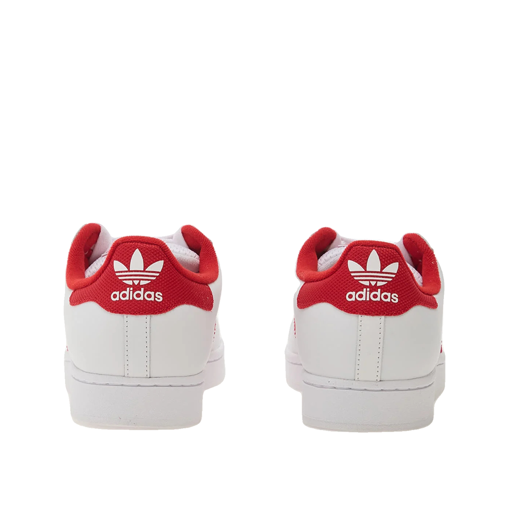 Adidas Superstar II - Men's Trainers White/Better Scarlet/Gold Metallic